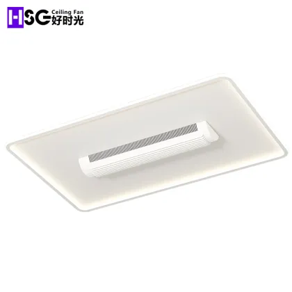 HSG Model 1631C Light Leafless Fan Bladeless Ceiling Fan Light