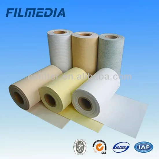 non woven needle felts series for dust filter bags