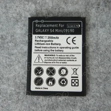 3.7V 2500mAh i9190 Battery For Samsung Galaxy S4 Mini Battery Pack