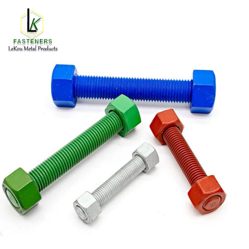 ASTM A193, класс B7, шпилька с непрерывной резьбой для высоких температур или высокого давления