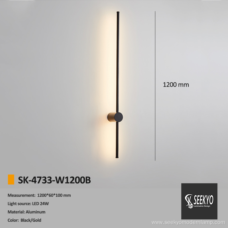 Wholesale and retail soft light linear wall lamp