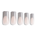 Lightning Frosted Long Coffin Fake nas dicas de unhas