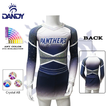 Tsika Dandy Sublimated Sexy Vasikana Cheerleading yunifomu Cheer Dancewear Offit