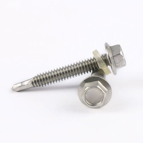 Bi-Metal Hex Washer Head Self Drilling Screw