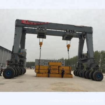 Hydraulic Rubber Crane Tire Gantry Cranes Price