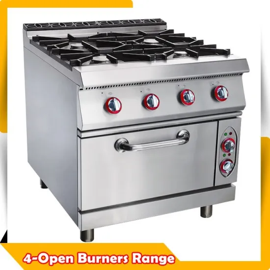 XR900 4-Open Burners Range