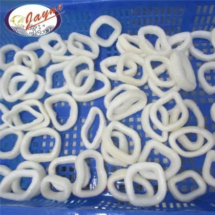 Tasty Frozen Pacific Squid Rings Dia3-7cm