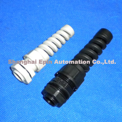 EPIN cable gland with anti-kink nozzle