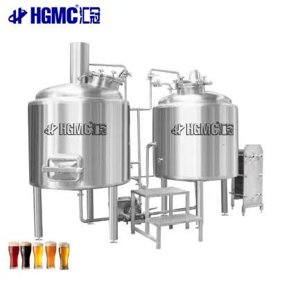 Industrial Beer Brewery Equipment: 500L 1000L 2000L Malted Barley Beer Equipment Manufacturers