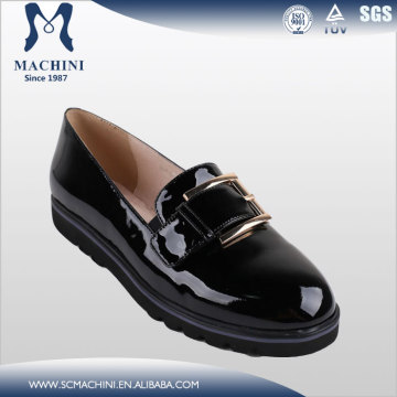 30 Years direct shoe factory handmade italian leather moccasin shoes women