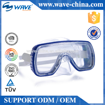2016 Special Design Crystal clear safety lens scuba diving mask for children
