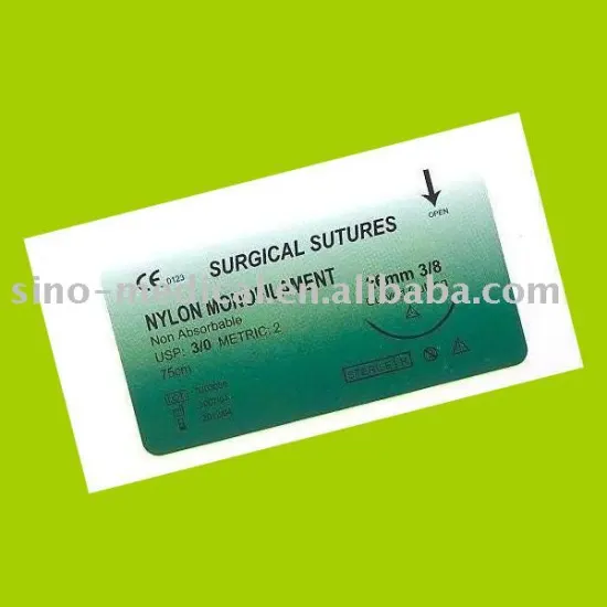 nylon monofilament suture with needle