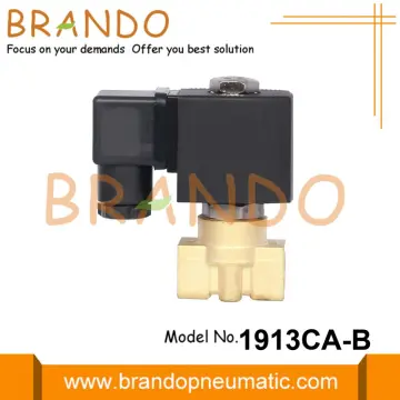 2 Way Direct-Operated Water Air Brass Solenoid Valve