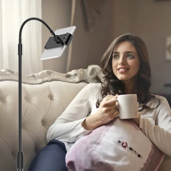 Laptop Stand with Phone Holder