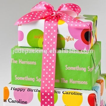 Gift wrapping paper box high quality box 2016 design