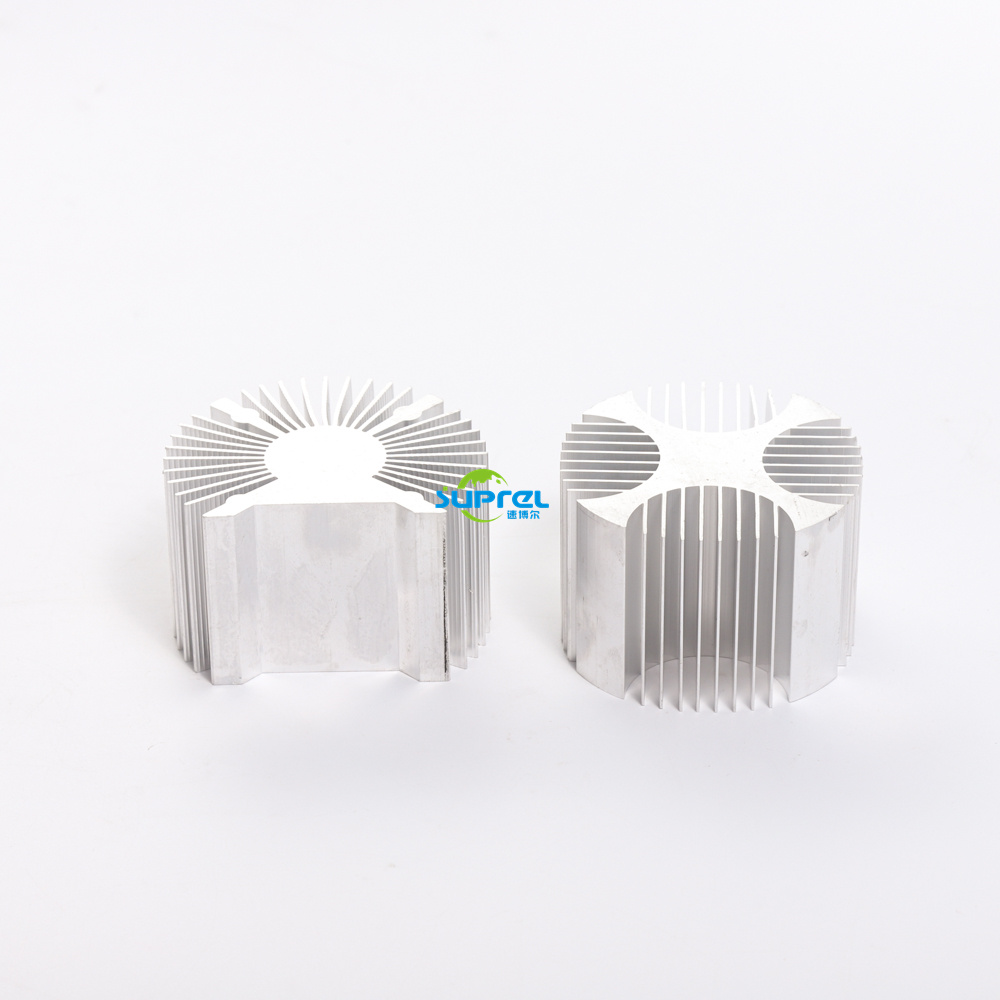 Round Profiles Heatsinks For Led