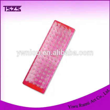 Plastic handle nail dust brush cleaning nail brush