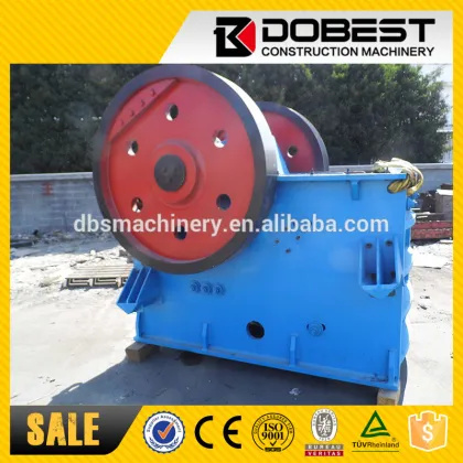 SANME Brand Mobile Stone Crusher Plant PP340JC Jaw Crusher