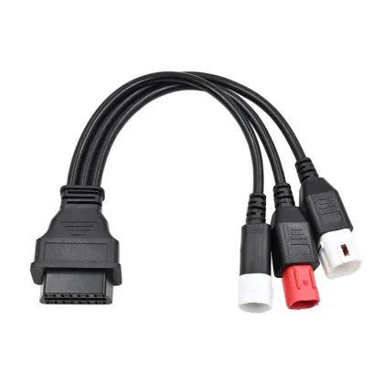 3in1 OBD Adapter Cable for Yamaha & Honda Motorcycles
