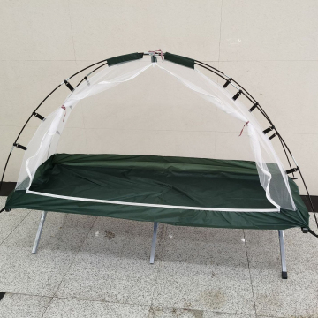 Waterproof Two-Person Raised Tent Cot for Camping and Fishing