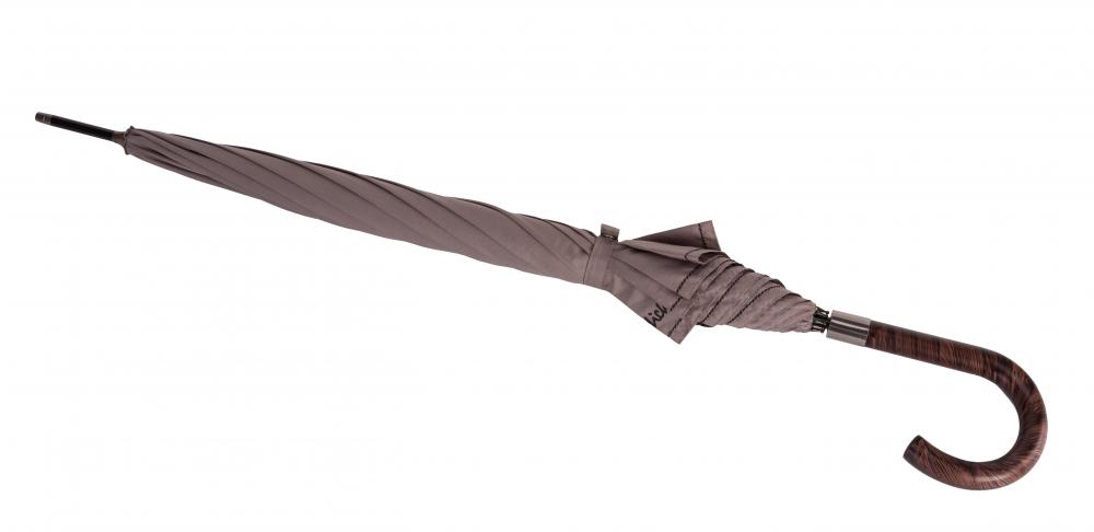 Classic Mens Straight Umbrella Hand offen