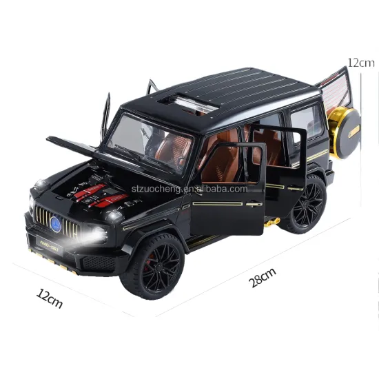 High-Quality 1/18 Scale G63 Diecast Model Cars with Sounds, Lights & Pull-Back Function: Alloy Car Toys for Sale