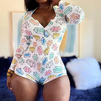 2021 Women's 3XL Custom Onesie Sleepwear