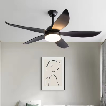 High-Powered Silent Modern LED Ceiling Fan with Remote Control