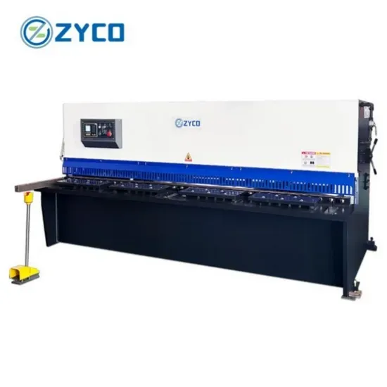 QC12K 10X4000 E21 CE Hydraulic Guillotine Shear Machine
