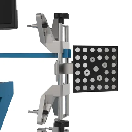 Trazado Automático de Objetivos para Alineador de Ruedas 3D Conforme Elevador de Dos Postes o Tijeras de Mediana Altura