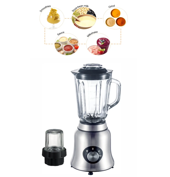 High speed food mixer Stainless Steel Blender