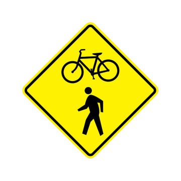 Aluminum Square Reflective Traffic Sign