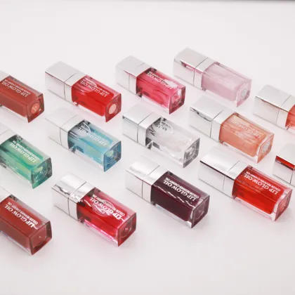 Wholesale High-Quality Shiny Glass Mirror Lip Gloss Oil - Private Label Moisturizing Hydrating Lip Glow