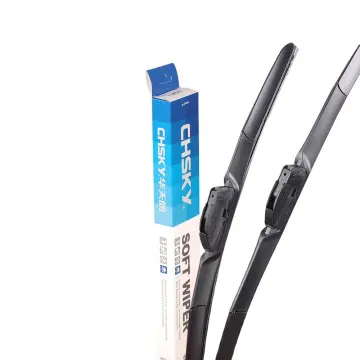 CHSKY High Quality 14-26 inches Auto Car Wiper Blades - Natural Rubber Soft Wiper Blades