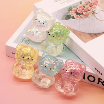 Wholesale Unisex Kawaii Maltose Bear Fidget Squeeze Toy for Stress Relief