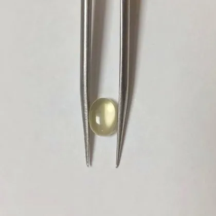 Natural Lemon Quartz Oval Lemon Yellow Loose Stones