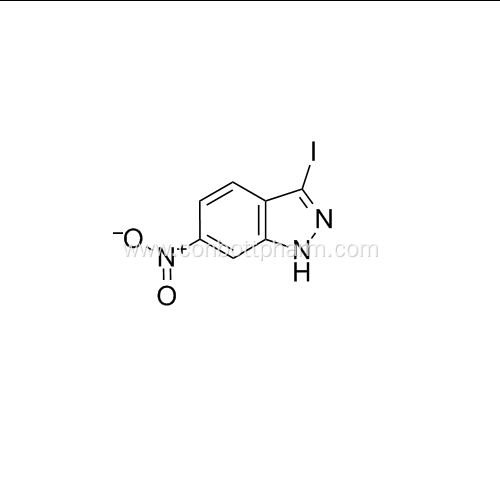 Anti Cancer 3-Iodo-6-nitro-1H-indazole[Axitinib Intermediates], CAS 70315-70-7