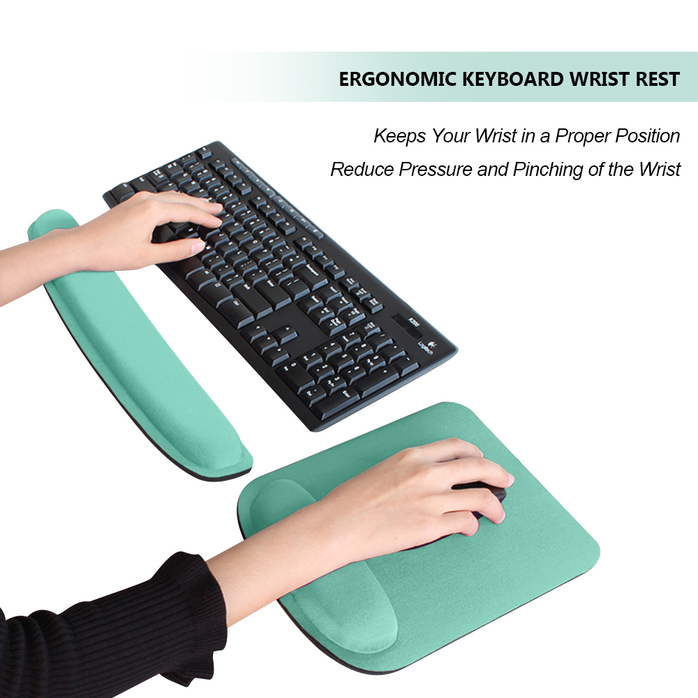 Ergonomic Mouse Pad With Wrist Support
