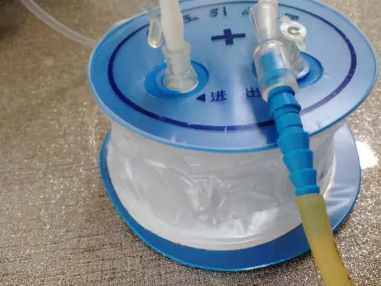 Surgical wound care after surgery medical drainage kit