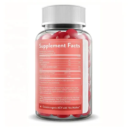 Weight Loss Pure Organic Apple Cider Vinegar Gummies