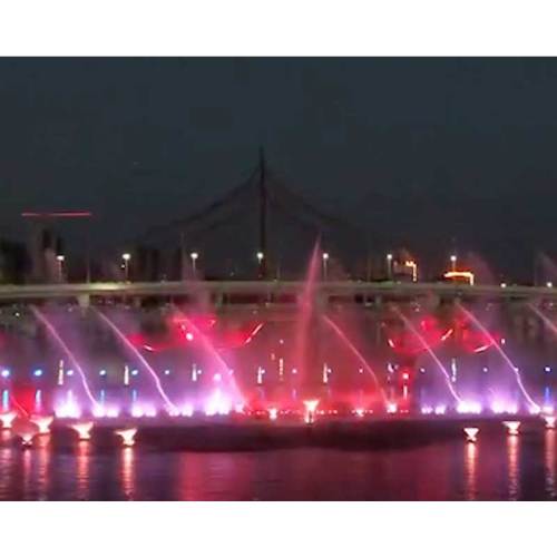 Water Dancing Fountain Super Commercial Center Colorful Multimedia Musical Fountain Factory
