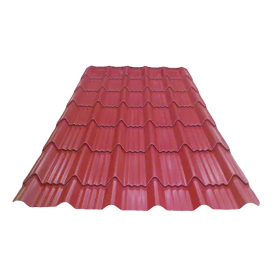 high quality color coated 08 mm roofing steel sheets