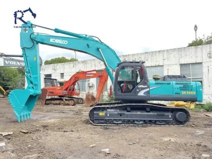Kobelco Used Excavator SK350D 35 Tons Construction Machinery