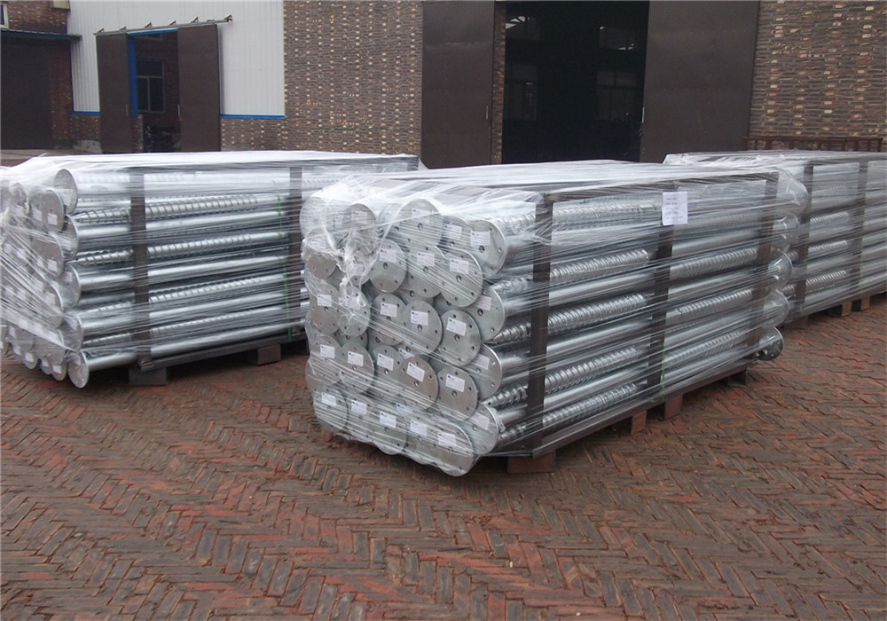 Package of honde ground screw