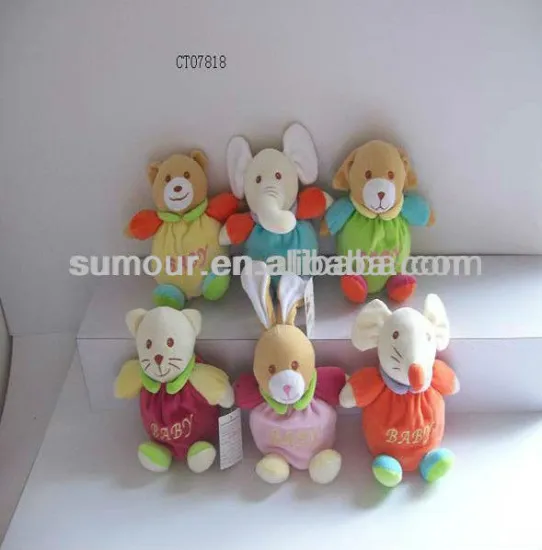 High Quality Cute Soft Plush Baby Toy, Stuffed Animals For Baby