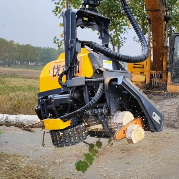 Timber Log Wood Cutter Machine for Delimbing and Tree Harvesting Forestry Harvester Heads