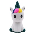 New Squishy Cute Unicorn Simulation Animal Doll PU Bread Slow Rising Scented Soft Squeeze Toy Stress Relief for Kid Xmas Gift