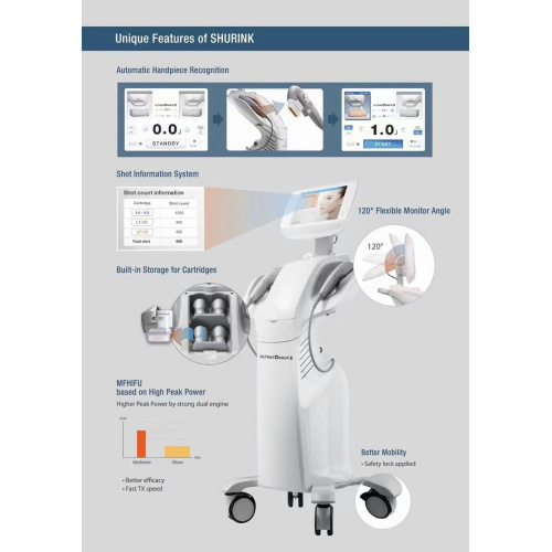 Неинвазивный UltraFormer III HIFU 7D Лица лиц, подтягивающая кожа, затягивающая машина для формирования тела