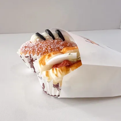 Oil Proof Food Bags Leak Resistant Paper Bags