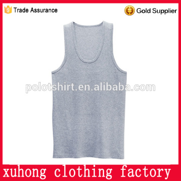 Fashion spandex dry fit men gym tank tops